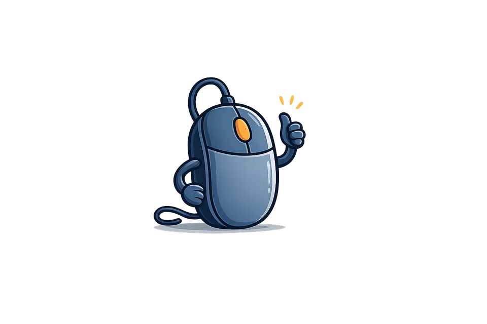 AI for Your Dad logo with a friendly mouse mascot